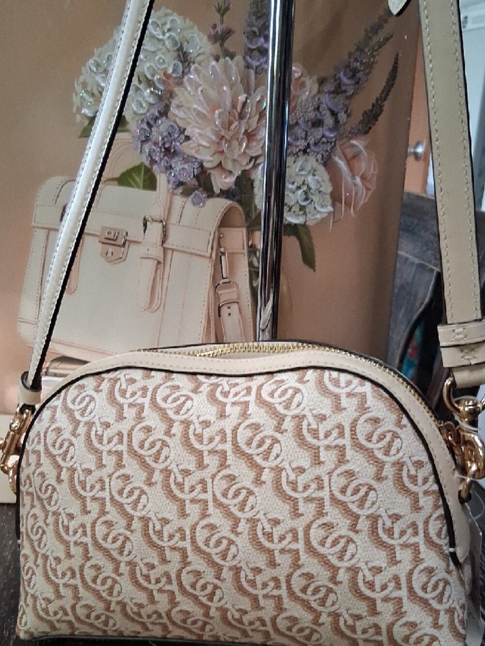 Coach Monogramed Madi Signature Canvas And Smooth Leather Crossbody Bag NWT - Picture 2 of 13